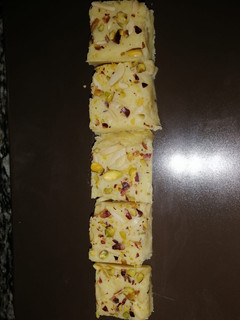 A picture of Milky mithai.