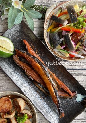 鹽烤魚嶺 的食譜成品照片