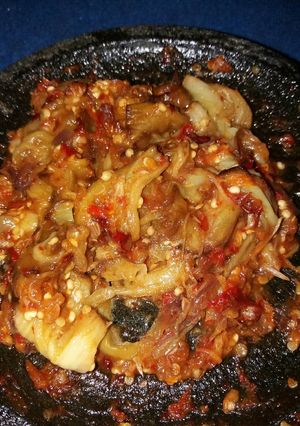 Foto resep Sambal terong GPL