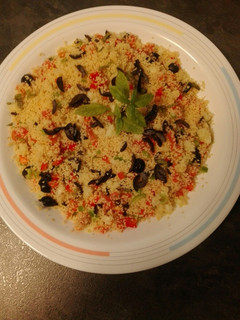 Una foto de Ensalada de couscous