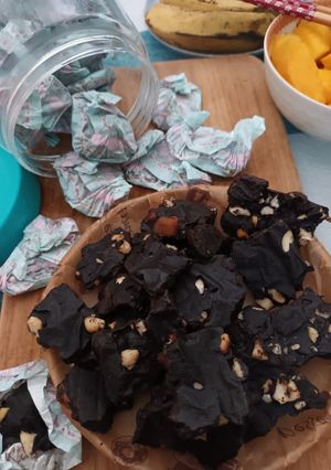 Foto resep Choco Nuts Cracks Real Food