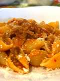 Conchiglie con Salsiccia e Pecorino
