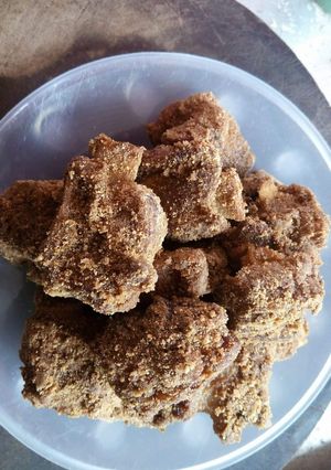 Hình của món Sườn rang thính.