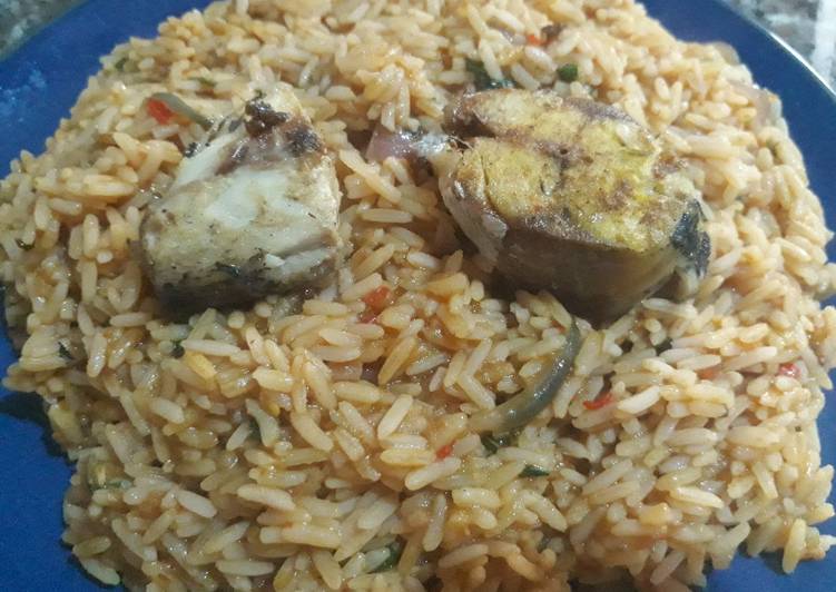 Step-by-Step Guide to Make Any-night-of-the-week Native rice with fresh fish Cooking Basics for Beginners