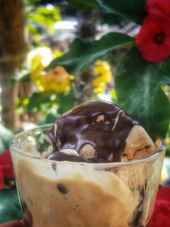 Una foto de Helado de café