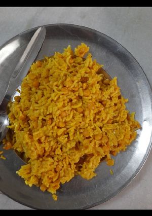 A picture of Rice khichdi.