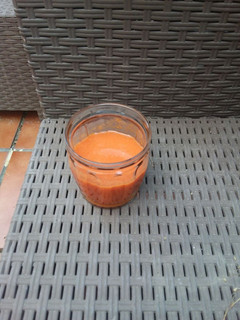 Una foto de 🍅Gazpacho de sandía🍉