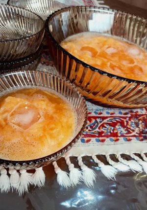 عکسی از دستور فالوده طالبی