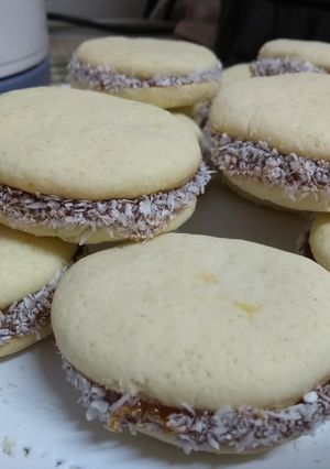Una foto de Alfajores de Maicena