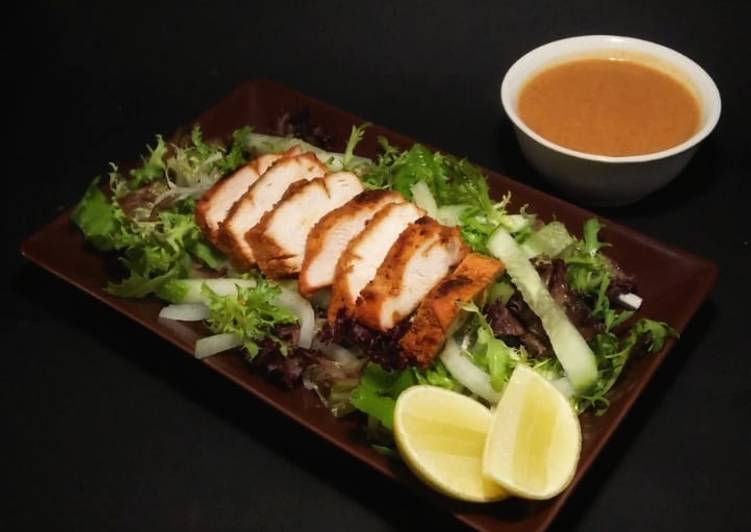 Resep Tandoori Chicken Salad Super Lezat