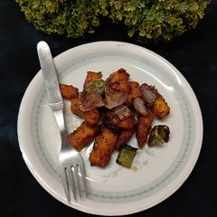 A picture of Crispy Dry Chilli Baby Corn.