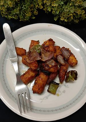 A picture of Crispy Dry Chilli Baby Corn.