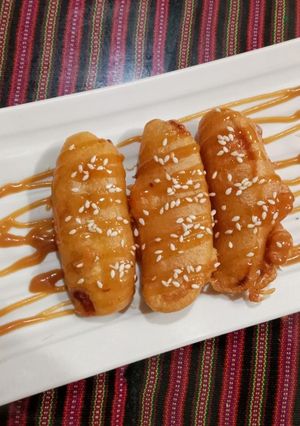 Foto resep 7. Banana Fries with Salted Caramel Sauce