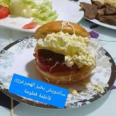 ساندويش بخبز الهمبرغر 02-レシピのメイン写真