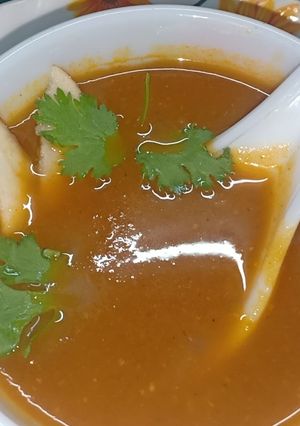 অ্যাপেল পাম্পকিন স্যুপ (apple pumpkin soup recipe in Bengali) রেসিপির প্রধান ছবি