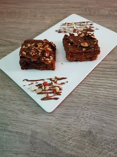 Sütőtökös brownie II (low carb) recept fotója