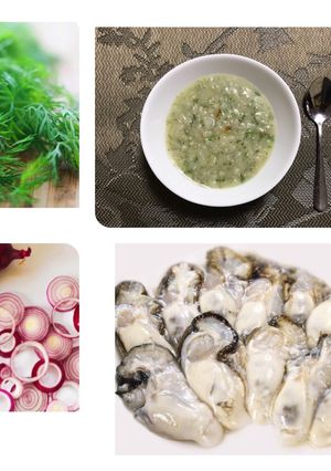 Hình của món Cháo hàu tươi ngon.