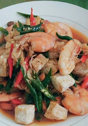 Foto resep Tauco Udang Tahu