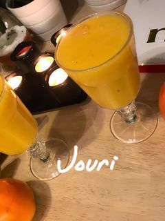 صورة لوصفة عصير طبيعي 🍑🍌🍊🍋
