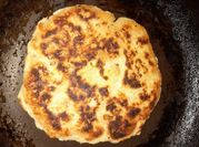 A picture of cheeses bread