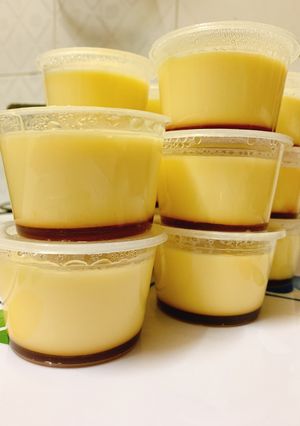A picture of Silky Steamed Flan.