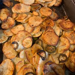 A picture of Jalapeño Sliced Potatoes.