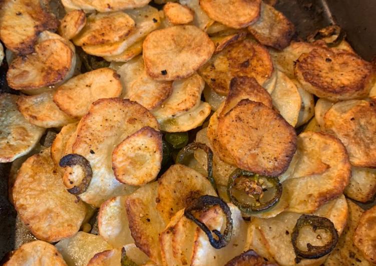 Simple Way to Make Super Quick Homemade Jalapeño Sliced Potatoes