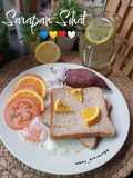Sarapan Sihat Versi Merdeka 💙💛❤️🤍 / Eat Clean