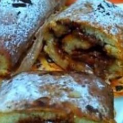 A picture of Eggless Swiss Roll Cake.