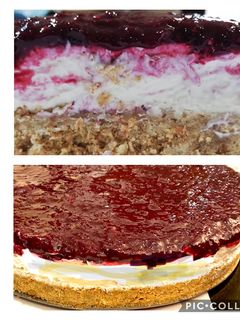 Foto di Cheesecake con gelee frutti di bosco