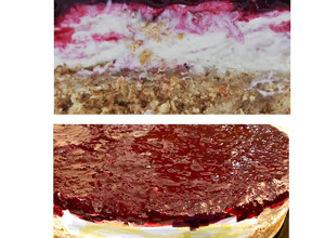 Foto di Cheesecake con gelee frutti di bosco
