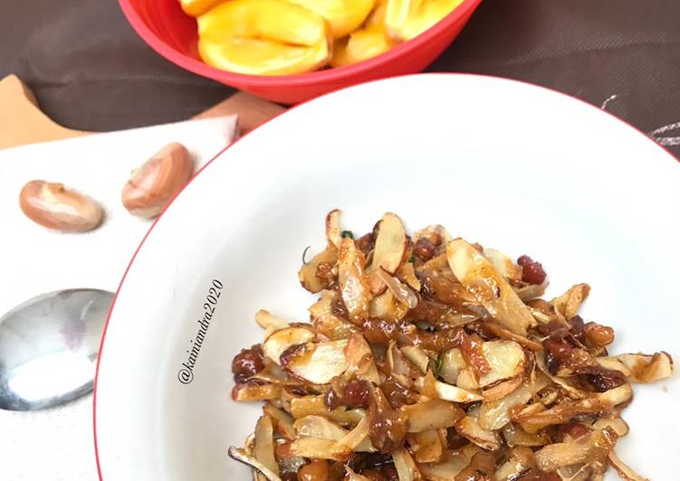 Cara mudah memasak Kering Beton (biji nangka) yang Sempurna