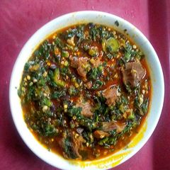 Anghara and Okro Soup ll A picture of Anghara and Okro Soup ll.