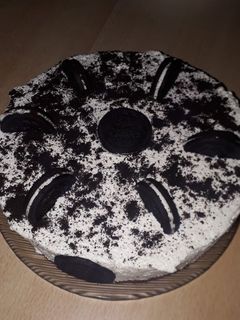 Una foto de Cheesecake oreo