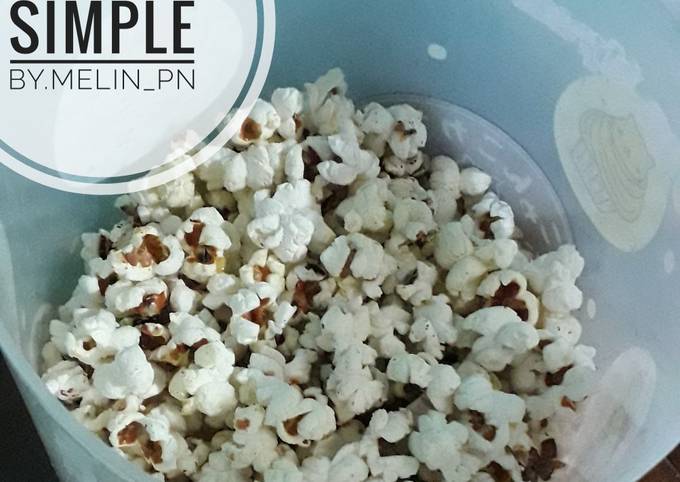 popcorn simple (hanya 2 bahan) - resepenakbgt.com