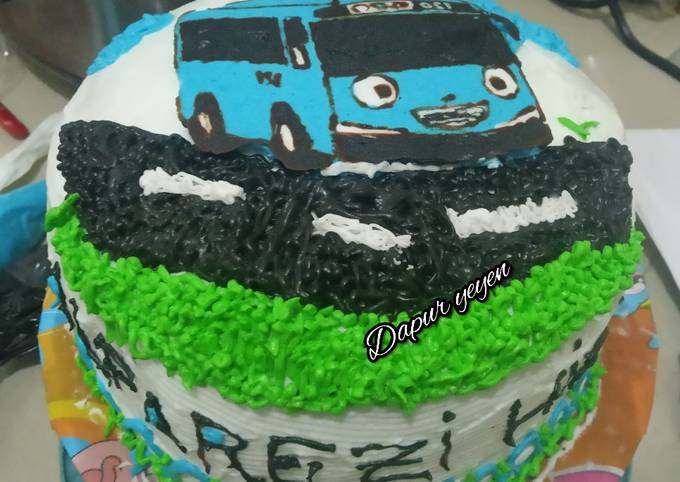 Resep: Kue ulang tahun Brownis Enak