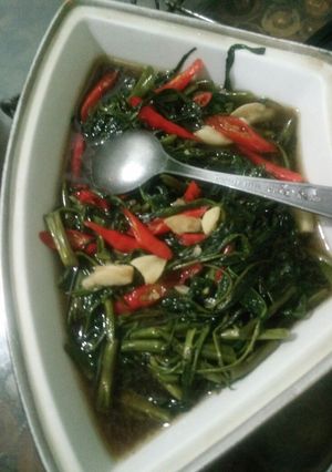 Foto resep Cah kangkung saori