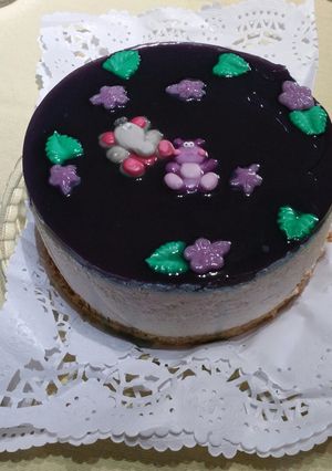 Foto principal de Mousse de caramelos de violetas