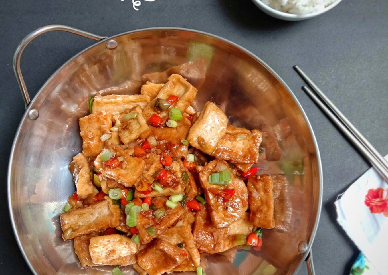 Tahu Kecap Pedas