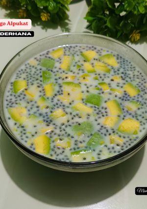 Foto resep Sago Alpukat 3 Bahan