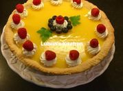 A picture of citrus tart