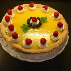 Lemon curd Tart A picture of Lemon curd Tart.