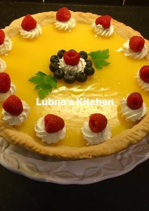 A picture of Lemon curd Tart.