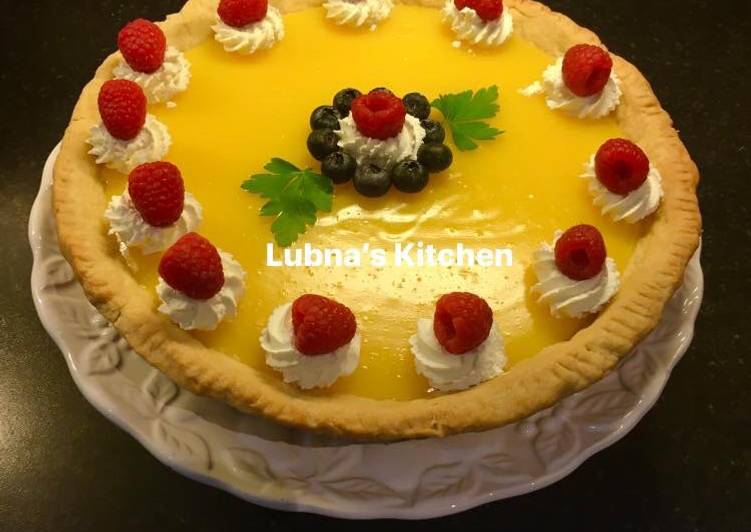 Simple Way to Prepare Super Quick Homemade Lemon curd Tart