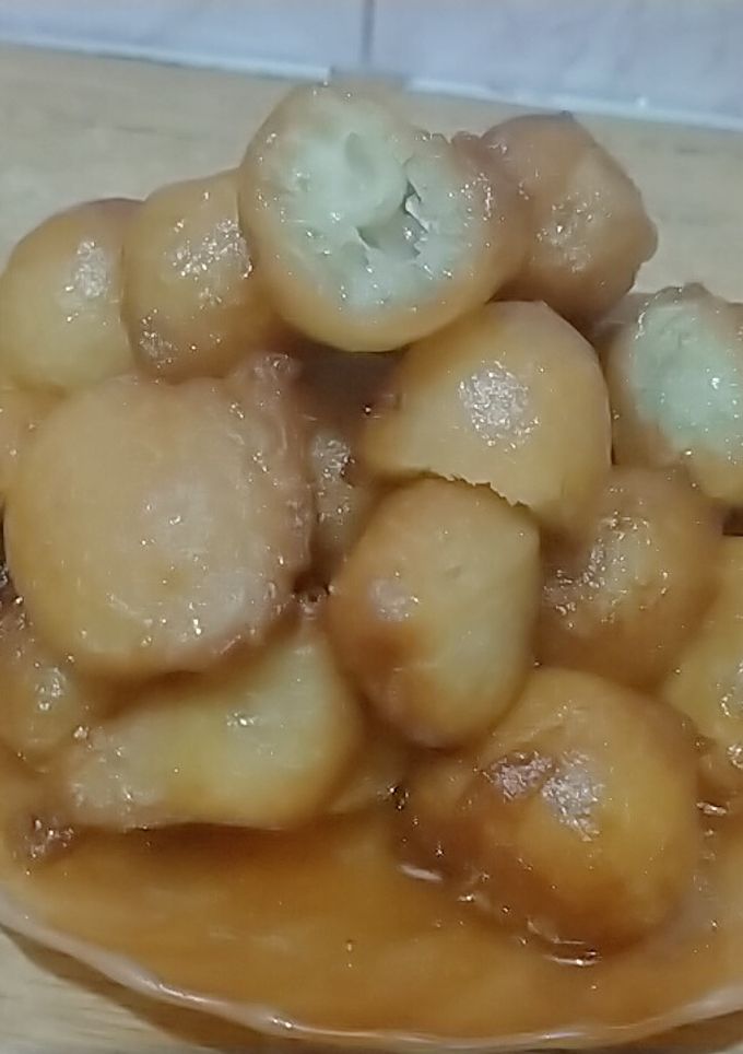 صورة لوصفة زلبيا او لقمة القاضي
