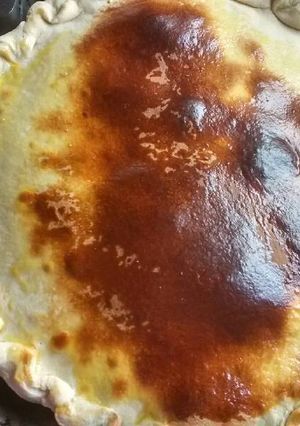 Una foto de Tarta de choclo jamón y queso