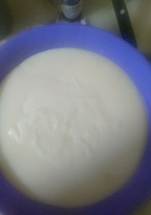 Una foto de Crema pastelera