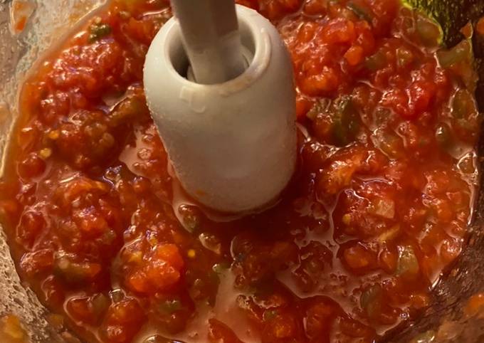 How to Prepare Any-night-of-the-week Replacement for Diced tomatoes and green chilies