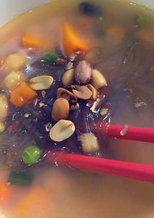Hình của món 🍜Miến Sò Điệp Rau Củ Eat Clean.
