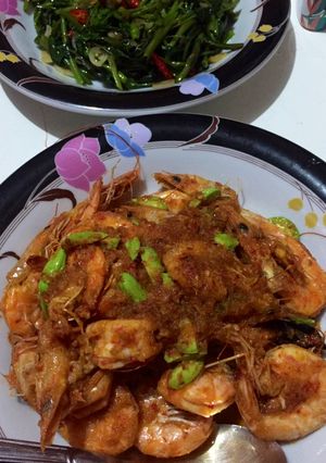 Foto resep Udang Balado Pete